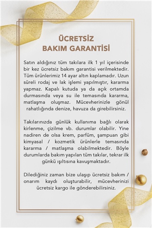 TC Türkiye Cumhuriyeti Motifli 14K Rose Altın Kaplama 45 cm Zincirli Bayan Gümüş Kolye